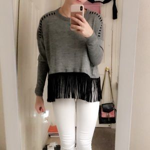 Loose long sleeve top